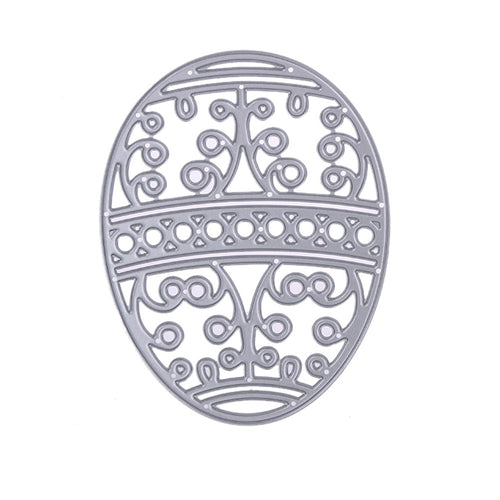 Easter Egg Metal Cutting Dies Stencils Template for DIY Scrapbooking Album Photo Decorative Embossing Paper Card Craft